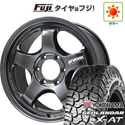 【新品】ランクル300 夏タイヤ ホイール4本セット 275/65R18 123/120 Q ヨコハマ ジオランダー X-AT G016 RBL WORK ワーク マイスター S1 1P SUV フジオリジナルカラー 8.5J 18インチ(送料無料)|フジコーポレーション