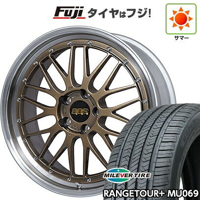 【新品】40系アルファード/ヴェルファイア用 夏タイヤ ホイール4本セット 245/45R20 ミレバー レンジツアープラスMU069（限定） BBS JAPAN LM フジオリジナルカラー 8J 20インチ(送料無料)｜フジコーポレーション