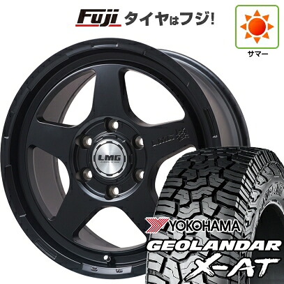 【新品】ランクル250/ランクル300 夏タイヤ ホイール4本セット 265/65R18 122/119Q ヨコハマ ジオランダー X-AT G016 RBL レアマイスター LMG 極(マットブラック) 8.5J 18インチ(送料無料)|フジコーポレーション