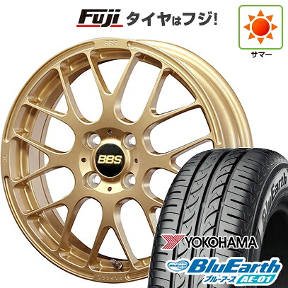 【新品 軽自動車】タフト ソリオ 夏タイヤ ホイール4本セット 165/65R15 ヨコハマ ブルーアース AE-01 BBS JAPAN RP 4.5J 15インチ(送料無料)