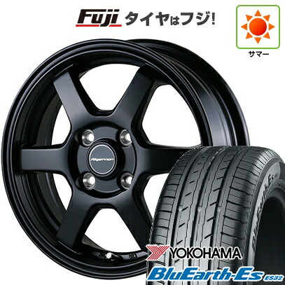 【新品 軽自動車】ソリオ ハスラー 夏タイヤ ホイール4本セット 165/70R14 ヨコハマ ブルーアース ES32 アルジェノン フェニーチェ RX-5 4.5J 14インチ(送料無料)