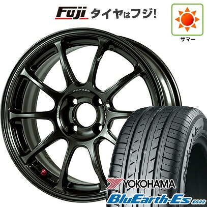 【新品 軽自動車】エブリイワゴン 夏タイヤ ホイール4本セット 165/50R15 ヨコハマ ブルーアース ES32 RAYS レイズ ボルクレーシング ZE40 5.5J 15インチ(送料無料)