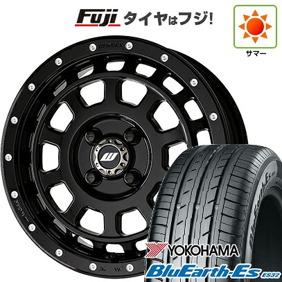【新品 軽自動車】ハスラー デリカミニ(4WD) 夏タイヤ ホイール4本セット 165/60R15 ヨコハマ ブルーアース ES32 WORK ワーク クラッグ ティーグラビック MC+ 5J 15インチ(送料無料)