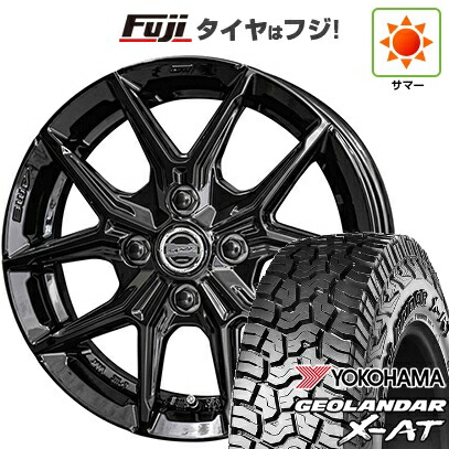 【新品 軽自動車】ハスラー 夏タイヤ ホイール4本セット 165/65R14 ヨコハマ ジオランダー X-AT G016 RBL 共豊 スマック IG-TEC 4.5J 14インチ(送料無料) 51,780円