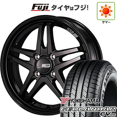 【新品 軽自動車】ハスラー デリカミニ(4WD) 夏タイヤ ホイール4本セット 165/60R15 ヨコハマ ジオランダー CV G058 SSR GT GTV06 4.5J 15インチ(送料無料)