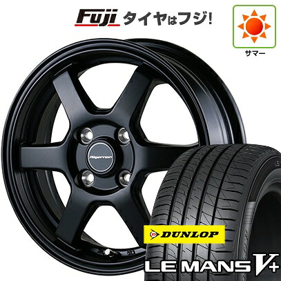 【新品 軽自動車】N-BOX タント スペーシア 夏タイヤ ホイール4本セット 155/65R14 ダンロップ ルマン V+(ファイブプラス) アルジェノン フェニーチェ RX-5 4.5J 14インチ(送料無料)｜フジコーポレーション