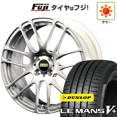 【新品国産車用4穴100】 夏タイヤ ホイール4本セット 185/60R16 ダンロップ ルマン V+(ファイブプラス) BBS JAPAN RE-L2 6J 16インチ(送料無料)