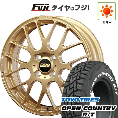 【新品 軽自動車】タフト ソリオ 夏タイヤ ホイール4本セット 165/65R15 トーヨー オープンカントリー R/T RWL/RBL BBS JAPAN RP 5.5J 15インチ(送料無料) 145,200円