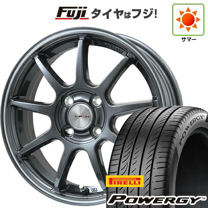 【新品 軽自動車】N-BOX タント スペーシア 夏タイヤ ホイール4本セット 165/55R15 ピレリ パワジー レアマイスター LMスポーツ LM-QR ガンメタ/ラインポリッシュ 5J 15インチ(送料無料)