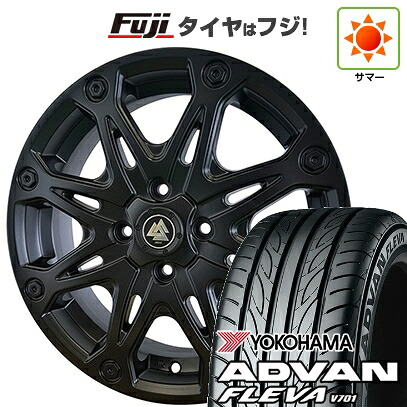 【新品 軽自動車】エブリイワゴン 夏タイヤ ホイール4本セット 165/50R15 ヨコハマ アドバン フレバV701 オフビート バウンティコレクション MUD-X 5J 15インチ(送料無料)