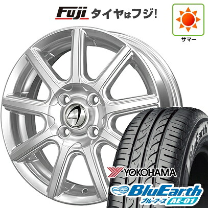 【新品】クロスビー/イグニス 夏タイヤ ホイール4本セット 175/60R16 ヨコハマ ブルーアース AE-01 テクノピア アルテミス NS9 5J 16インチ(送料無料)