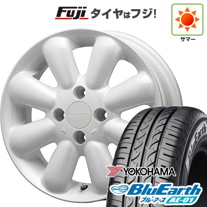 【新品 軽自動車】タフト ソリオ 夏タイヤ ホイール4本セット 165/65R15 ヨコハマ ブルーアース AE-01 MLJ ハイペリオン ピノプラス 4.5J 15インチ(送料無料)