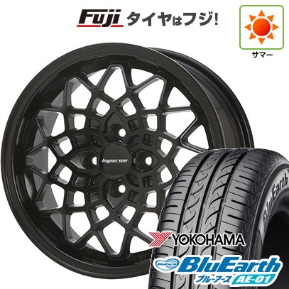 【新品 軽自動車】タフト ソリオ 夏タイヤ ホイール4本セット 165/65R15 ヨコハマ ブルーアース AE-01 MLJ ハイペリオン カルマ 5J 15インチ(送料無料)｜フジコーポレーション 59,950円