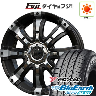 【新品 軽自動車】ハスラー デリカミニ(4WD) 夏タイヤ ホイール4本セット 165/60R15 ヨコハマ ブルーアース AE-01 クリムソン マーテルギア(MG) ビースト 5J 15インチ(送料無料) 61,930円