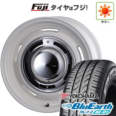【新品】クロスビー/イグニス 夏タイヤ ホイール4本セット 175/60R16 ヨコハマ ブルーアース AE-01 クリムソン ディーン クロスカントリー 6J 16インチ(送料無料)