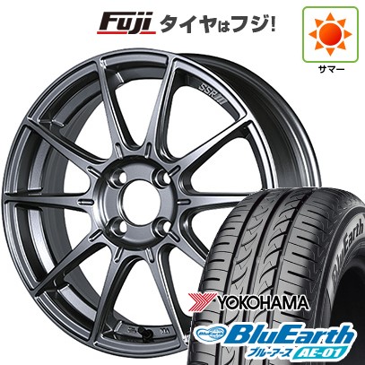 【新品 軽自動車】ハスラー デリカミニ(4WD) 夏タイヤ ホイール4本セット 165/60R15 ヨコハマ ブルーアース AE-01 SSR GT GTX01 5J 15インチ(送料無料)