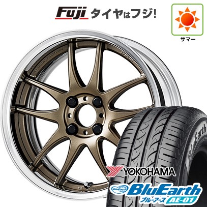 【新品】クロスビー/イグニス 夏タイヤ ホイール4本セット 175/60R16 ヨコハマ ブルーアース AE-01 WORK ワーク エモーション CR 2P 6J 16インチ(送料無料)｜フジコーポレーション