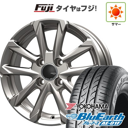 【新品国産車用4穴100】 夏タイヤ ホイール4本セット 195/55R16 ヨコハマ ブルーアース AE-01F モンツァ ZACK JP-325 6J 16インチ(送料無料)｜フジコーポレーション 56,430円