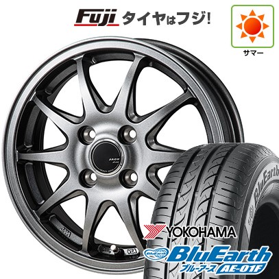 【新品国産車用4穴100】 夏タイヤ ホイール4本セット 175/70R14 ヨコハマ ブルーアース AE-01F モンツァ ZACK JP-202 5.5J 14インチ(送料無料)