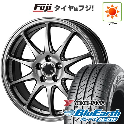 【新品国産車用5穴114.3】 夏タイヤ ホイール4本セット 195/60R16 ヨコハマ ブルーアース AE-01F モンツァ ZACK JP-202 6.5J 16インチ(送料無料)