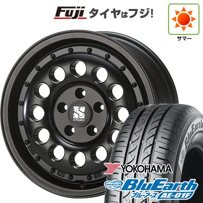 【新品国産車用5穴100】 夏タイヤ ホイール4本セット 205/55R16 ヨコハマ ブルーアース AE-01F MLJ エクストリームJ ラギッド 6.5J 16インチ(送料無料)｜フジコーポレーション