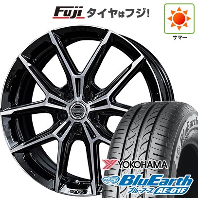 【新品】シエンタ 2015-22 夏タイヤ ホイール4本セット 185/60R15 ヨコハマ ブルーアース AE-01F 共豊 スマック +EK M1 6J 15インチ(送料無料)