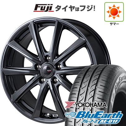 【新品国産車用5穴114.3】 夏タイヤ ホイール4本セット 195/60R16 ヨコハマ ブルーアース AE-01F モンツァ ZACK Sport-FT 6.5J 16インチ(送料無料)