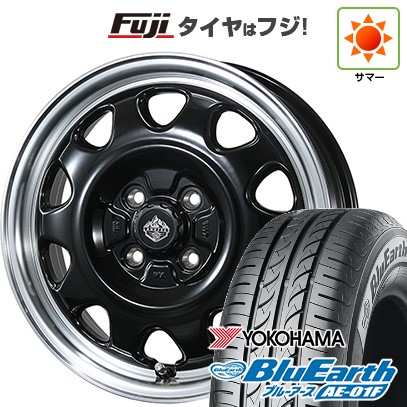【新品 軽自動車】ソリオ ハスラー 夏タイヤ ホイール4本セット 165/70R14 ヨコハマ ブルーアース AE-01F トピー ランドフット SWZ 数量限定 4.5J 14インチ(送料無料)|フジコーポレーション