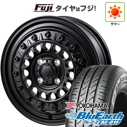 【新品国産車用4穴100】 夏タイヤ ホイール4本セット 175/70R14 ヨコハマ ブルーアース AE-01F モンツァ HI-BLOCK ターマー 5J 14インチ(送料無料)｜フジコーポレーション