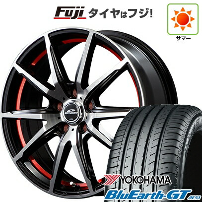 【新品】クロスビー/イグニス 夏タイヤ ホイール4本セット 175/60R16 ヨコハマ ブルーアース GT AE51 MID WHEELS RX-02 6J 16インチ(送料無料)|フジコーポレーション