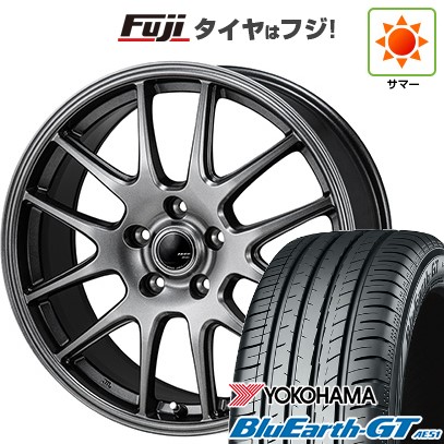 【新品国産車用5穴114.3】 夏タイヤ ホイール4本セット 205/55R17 ヨコハマ ブルーアース GT AE51 モンツァ ZACK JP-205 7J 17インチ(送料無料) 75,240円