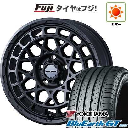 【新品国産車用5穴114.3】 夏タイヤ ホイール4本セット 235/50R18 ヨコハマ ブルーアース GT AE51 WEDS ウェッズアドベンチャー マッドヴァンス X タイプM 7.5J 18インチ(送料無料)