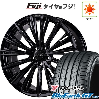 【新品国産車用5穴114.3】 夏タイヤ ホイール4本セット 245/40R19 ヨコハマ ブルーアース GT AE51 RAYS レイズ ベルサス クラフトコレクション ヴォウジェ LIMITED (GX) 8J 19インチ(送料無料)