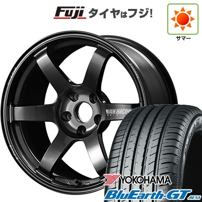 【新品国産車用5穴114.3】 夏タイヤ ホイール4本セット 235/40R19 ヨコハマ ブルーアース GT AE51 RAYS レイズ ボルクレーシング TE37 サーガ S-plus 8.5J 19インチ(送料無料) 241,850円