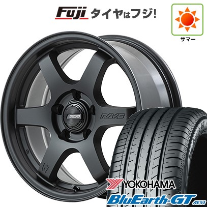 【新品】ヤリスクロス 夏タイヤ ホイール4本セット 205/65R16 ヨコハマ ブルーアース GT AE51 RAYS レイズ グラムライツ 57DR-X2 7J 16インチ(送料無料)