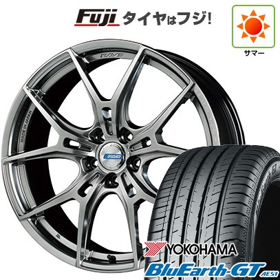 【新品国産車用5穴114.3】 夏タイヤ ホイール4本セット 235/40R19 ヨコハマ ブルーアース GT AE51 RAYS レイズ グラムライツ 57FXZ LIMITED EDITION 8J 19インチ(送料無料)