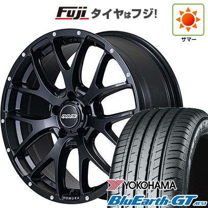 【新品国産車用5穴114.3】 夏タイヤ ホイール4本セット 215/40R18 ヨコハマ ブルーアース GT AE51 RAYS レイズ ホムラ 2X7FA 7.5J 18インチ(送料無料)|フジコーポレーション
