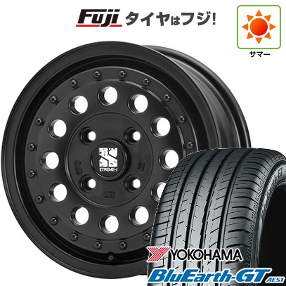 【新品国産車用4穴100】 夏タイヤ ホイール4本セット 185/65R14 ヨコハマ ブルーアース GT AE51 MLJ エクストリームJ ラギッド 5J 14インチ(送料無料)