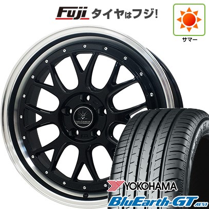 【新品国産車用5穴114.3】 夏タイヤ ホイール4本セット 245/40R19 ヨコハマ ブルーアース GT AE51 オフビート バウンティコレクション BD00 8.5J 19インチ(送料無料)