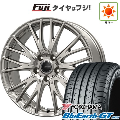 【新品国産車用5穴114.3】 夏タイヤ ホイール4本セット 205/60R16 ヨコハマ ブルーアース GT AE51 コーセイ クレイシズ SE48 6.5J 16インチ(送料無料)