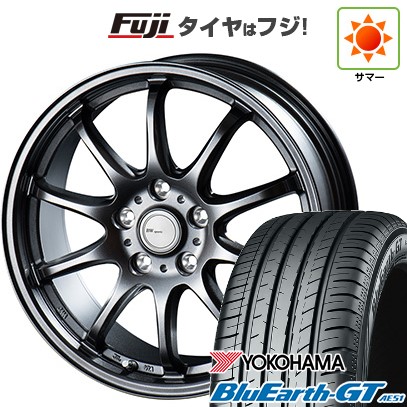 【新品国産車用5穴114.3】 夏タイヤ ホイール4本セット 215/45R18 ヨコハマ ブルーアース GT AE51 ビッグウエイ BWスポーツ ZT10 7.5J 18インチ(送料無料)|フジコーポレーション
