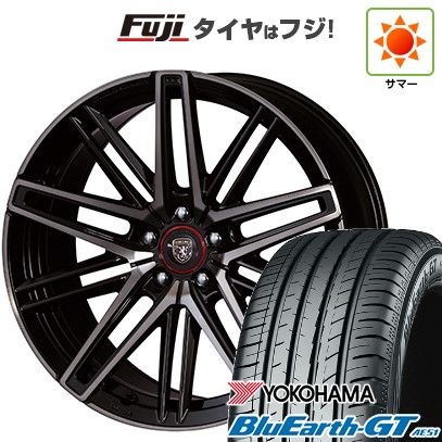 【新品国産車用5穴114.3】 夏タイヤ ホイール4本セット 245/40R19 ヨコハマ ブルーアース GT AE51 クリムソン クラブリネア カッサーノ FF 8.5J 19インチ(送料無料) 142,900円