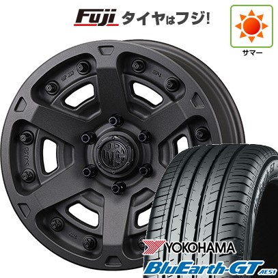 【新品国産車用5穴114.3】 夏タイヤ ホイール4本セット 225/50R18 ヨコハマ ブルーアース GT AE51 クリムソン マーテルギア(MG) アーマーFF 8J 18インチ(送料無料)|フジコーポレーション