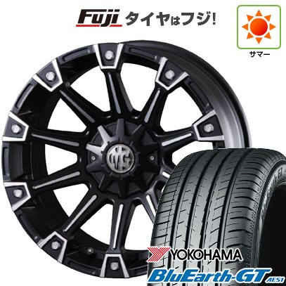 【新品】ヤリスクロス 夏タイヤ ホイール4本セット 205/65R16 ヨコハマ ブルーアース GT AE51 クリムソン マーテルギア(MG) モンスター 7J 16インチ(送料無料)｜フジコーポレーション