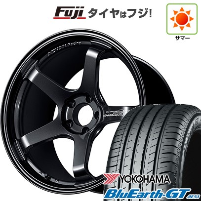 【新品国産車用5穴114.3】 夏タイヤ ホイール4本セット 225/45R19 ヨコハマ ブルーアース GT AE51 ヨコハマ アドバンレーシング GT ビヨンド 8J 19インチ(送料無料)