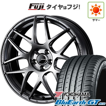 【新品国産車用5穴114.3】 夏タイヤ ホイール4本セット 225/45R19 ヨコハマ ブルーアース GT AE51 WEDS ウェッズスポーツ SA-27R 8J 19インチ(送料無料)|フジコーポレーション