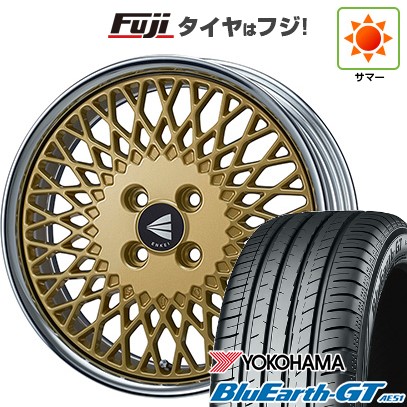 【新品国産車用4穴100】 夏タイヤ ホイール4本セット 195/50R16 ヨコハマ ブルーアース GT AE51 ENKEI エンケイ Neo Classic メッシュ4 ネオ 6J 16インチ(送料無料)｜フジコーポレーション
