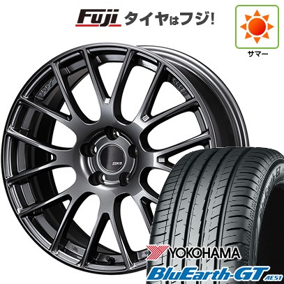 【新品国産車用5穴114.3】 夏タイヤ ホイール4本セット 225/40R19 ヨコハマ ブルーアース GT AE51 SSR GT GTV04 8.5J 19インチ(送料無料)|フジコーポレーション