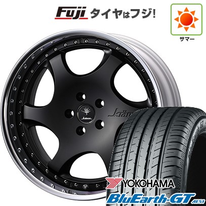 【新品国産車用5穴114.3】 夏タイヤ ホイール4本セット 235/40R19 ヨコハマ ブルーアース GT AE51 WEDS ウェッズ クレンツェ バズレイア ID 8J 19インチ(送料無料)|フジコーポレーション