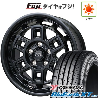 【新品国産車用5穴114.3】 夏タイヤ ホイール4本セット 215/60R17 ヨコハマ ブルーアース XT AE61 ホットスタッフ マッドクロス アイヴァー 7J 17インチ(送料無料)｜フジコーポレーション